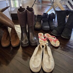 UGG Brown and Black Shoes